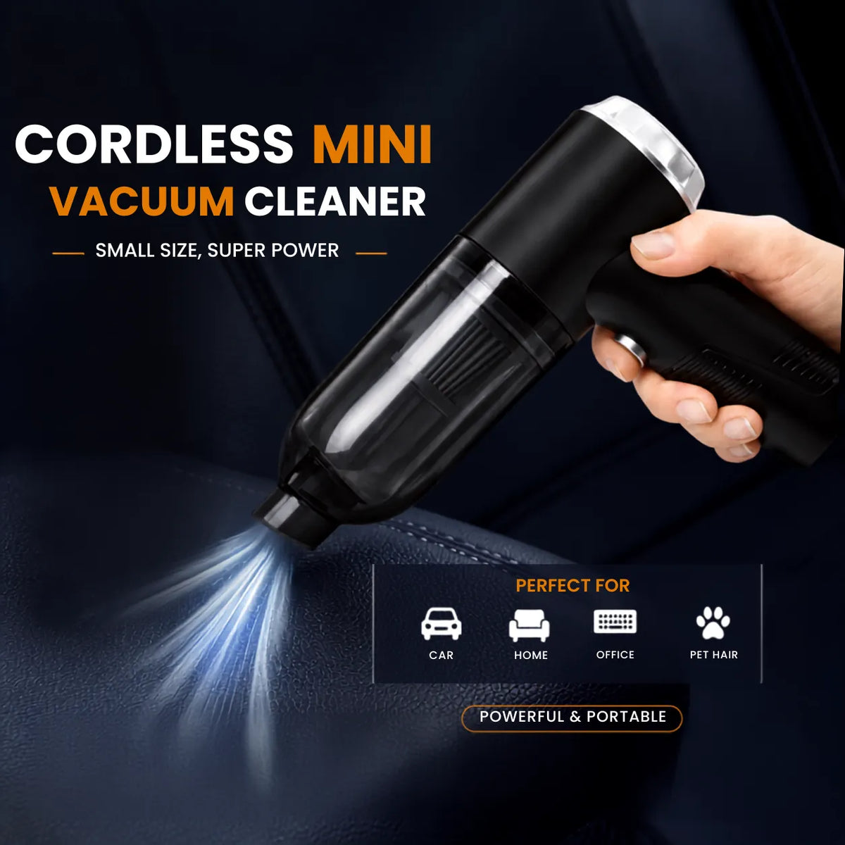 Cordless Mini Vacuum Cleaner
