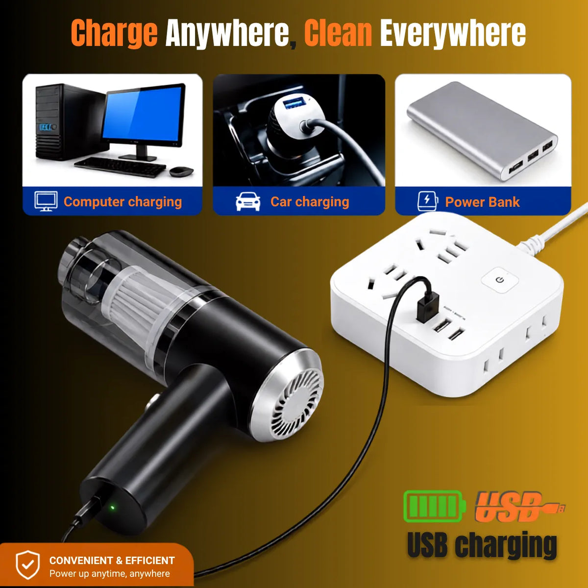 Cordless Mini Vacuum Cleaner