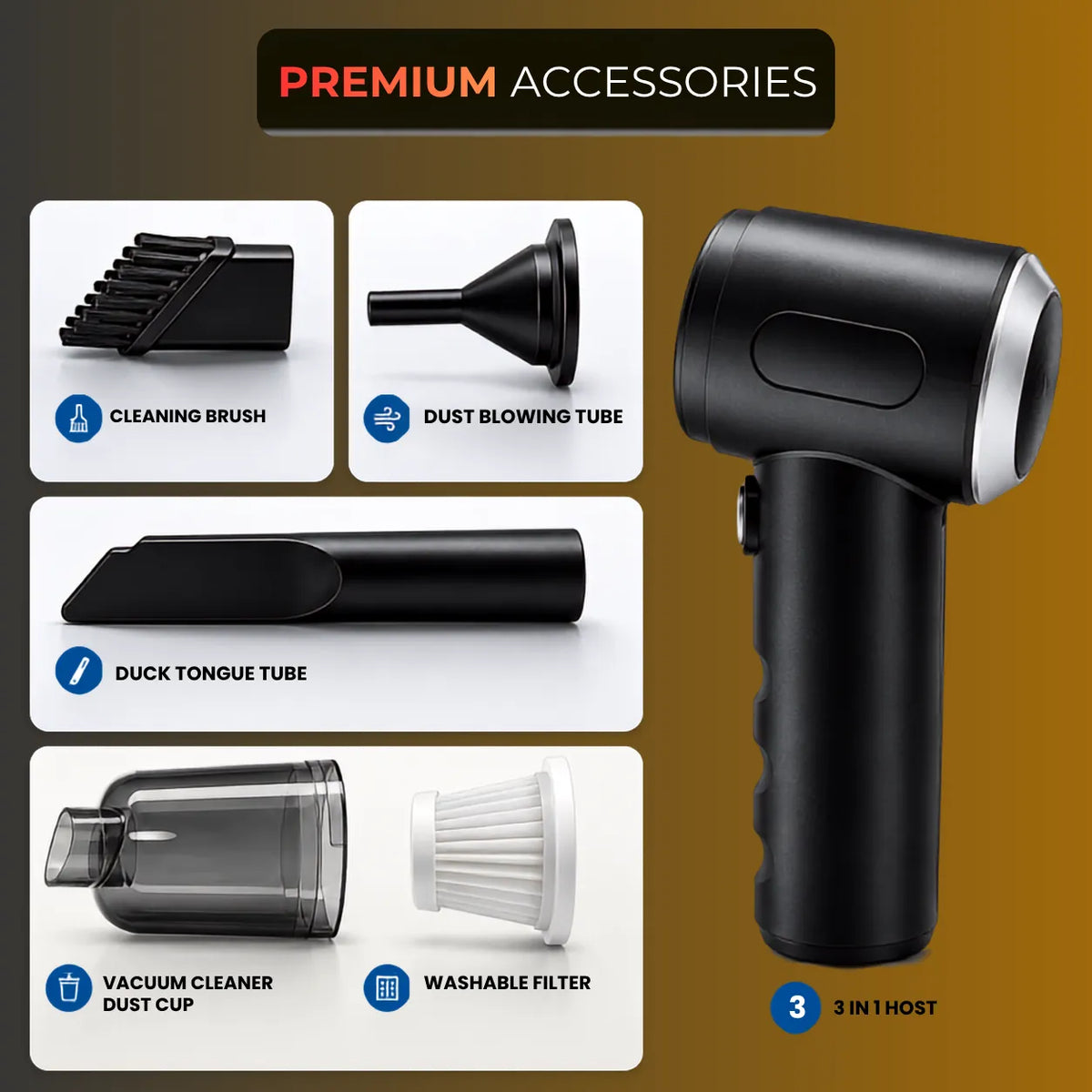 Cordless Mini Vacuum Cleaner